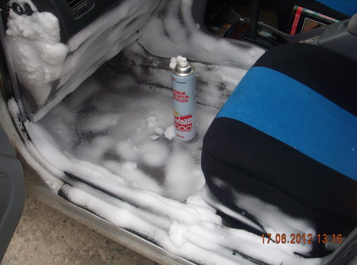 Ковровое покрытие в салоне Camry SV41 #2 — Toyota Camry (V40), 2 л ...