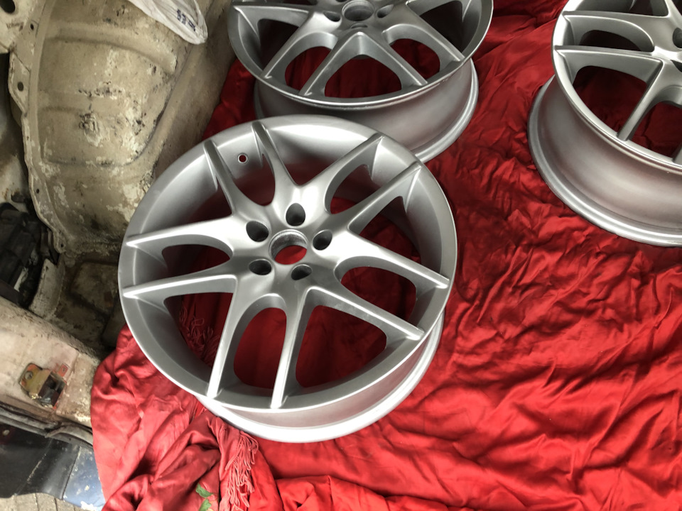 Покраска и рихтовка дисков — Volkswagen Golf Mk4, 1,9 л, 2000 года ...