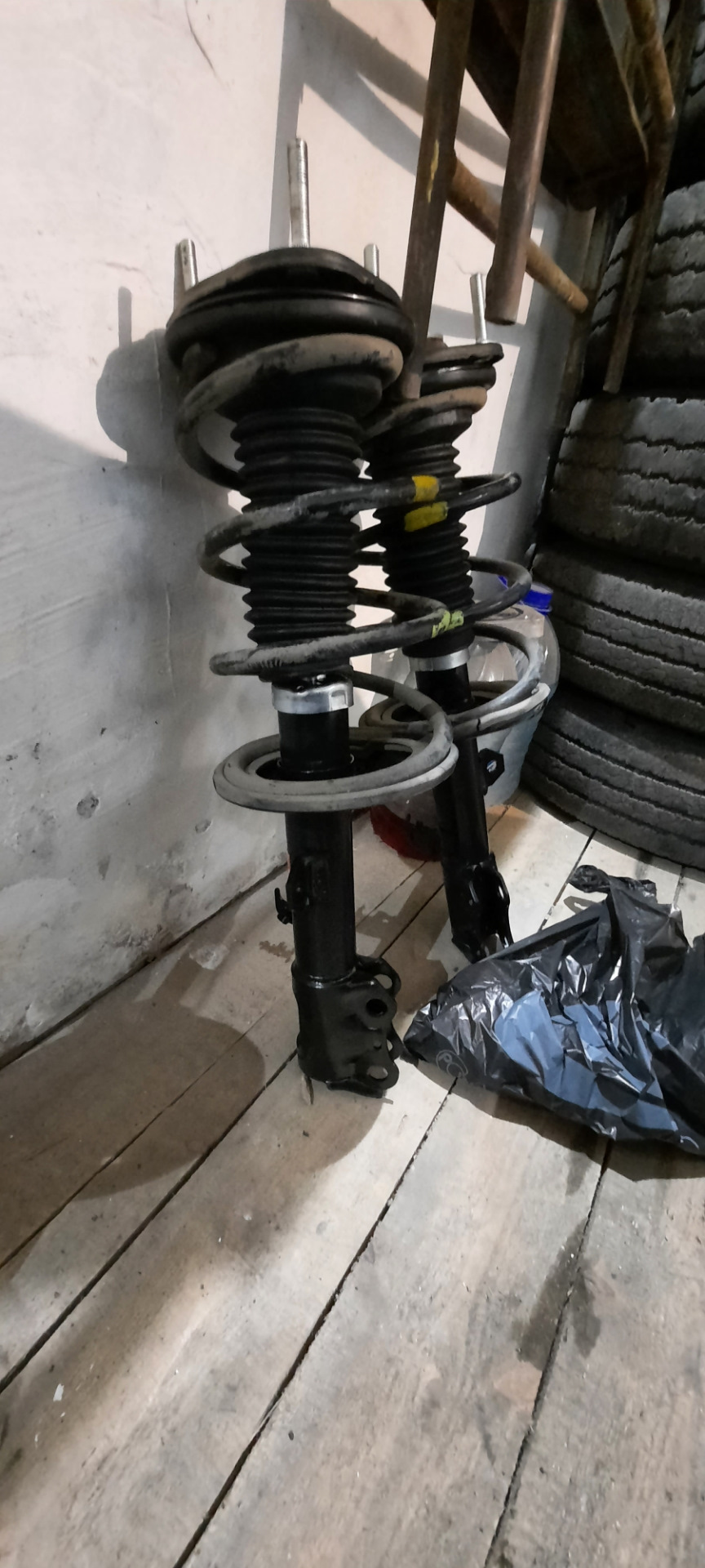 Замена стоек — Toyota Wish (AE20), 1,8 л, 2009 года | расходники | DRIVE2