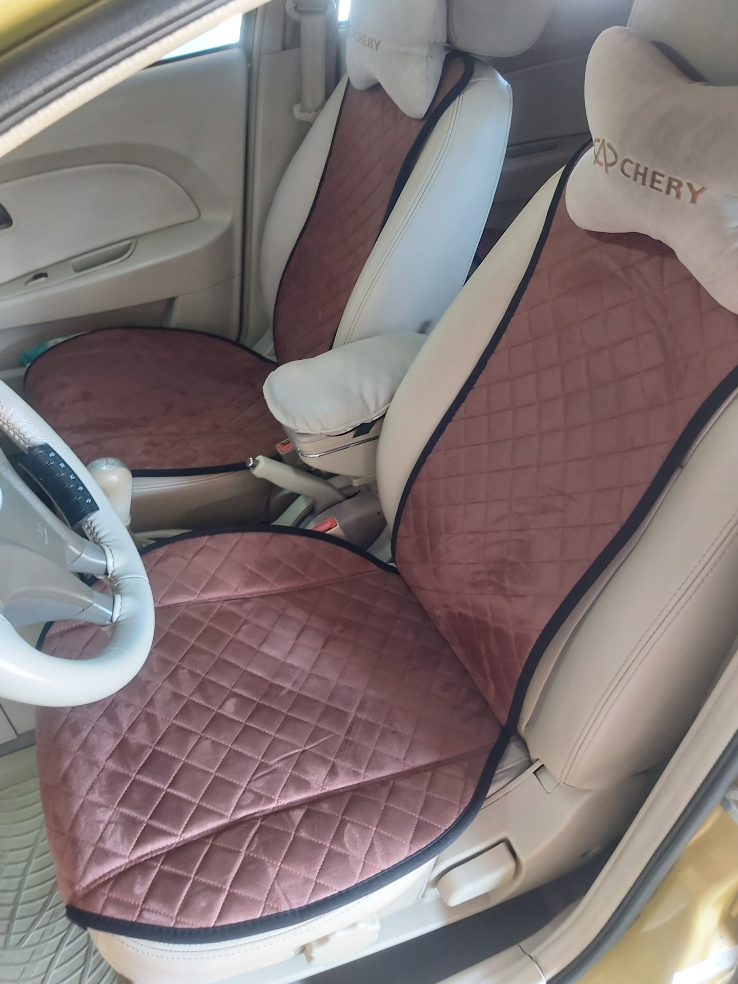 Чехлы — Chery A13, 1,5 л, 2011 года | аксессуары | DRIVE2
