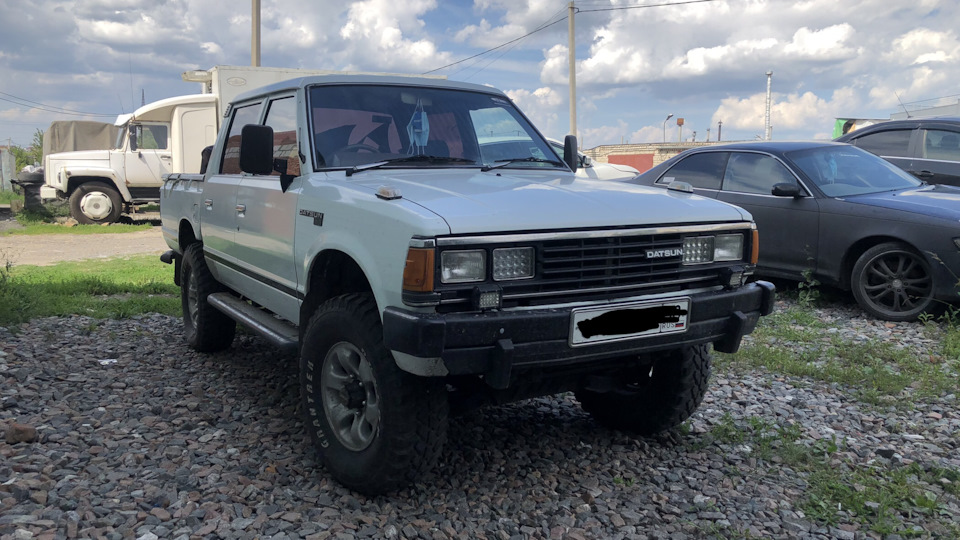 Datsun truck 1.8 бензиновый 1985 | DGY720 Double Cab’85 на DRIVE2