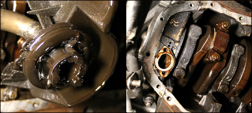 (ЧАСТЬ №49) "Ревизия поддона картера, масляного насоса, восстановление ...