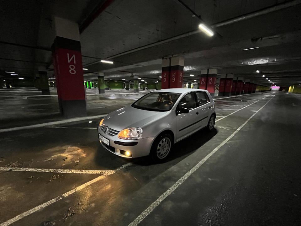 Противотуманные фары Depo. — Volkswagen Golf Mk5, 1,6 л, 2006 года ...