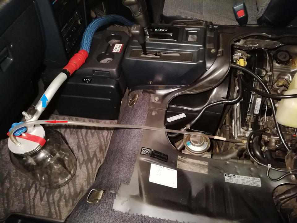 Кондиционер на фреоне R-134a часть-10. — Toyota Town Ace (2G), 2 л ...