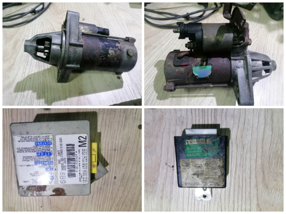 Стартер, блок климата контроля, запчасти honda crv rd1 на Honda CR-V ...