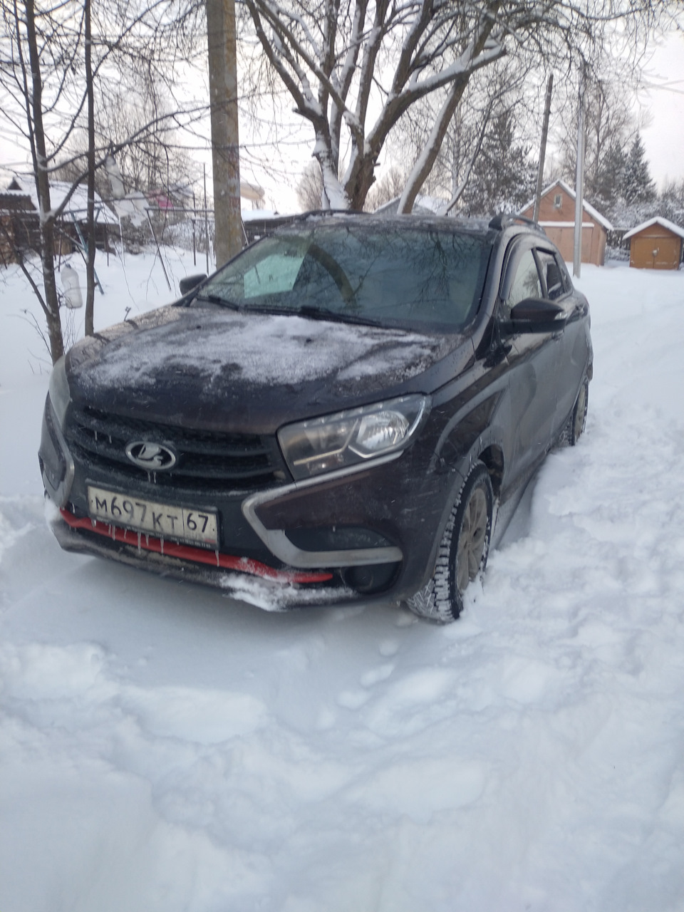 Перемены погоды, борьба со снегом, да и так обо всем. — Lada XRAY, 1,6 л,  2019 года | другое | DRIVE2