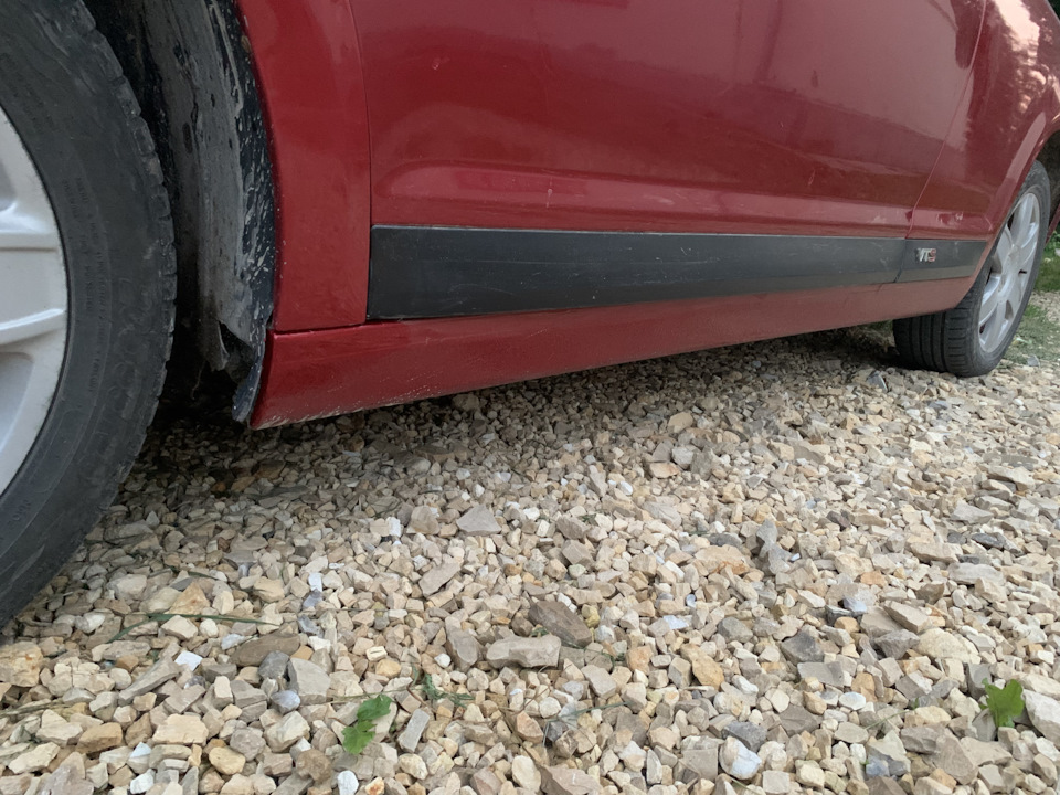 Новые пороги — Citroen C4 (1G), 1,6 л, 2007 года | кузовной ремонт | DRIVE2