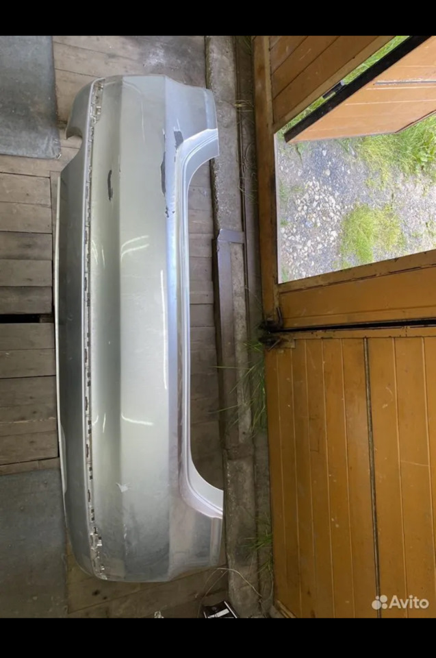 Задний бампер Рестайл на Volkswagen Polo Sedan. Б/у | 3 000 ₽ в городе ...