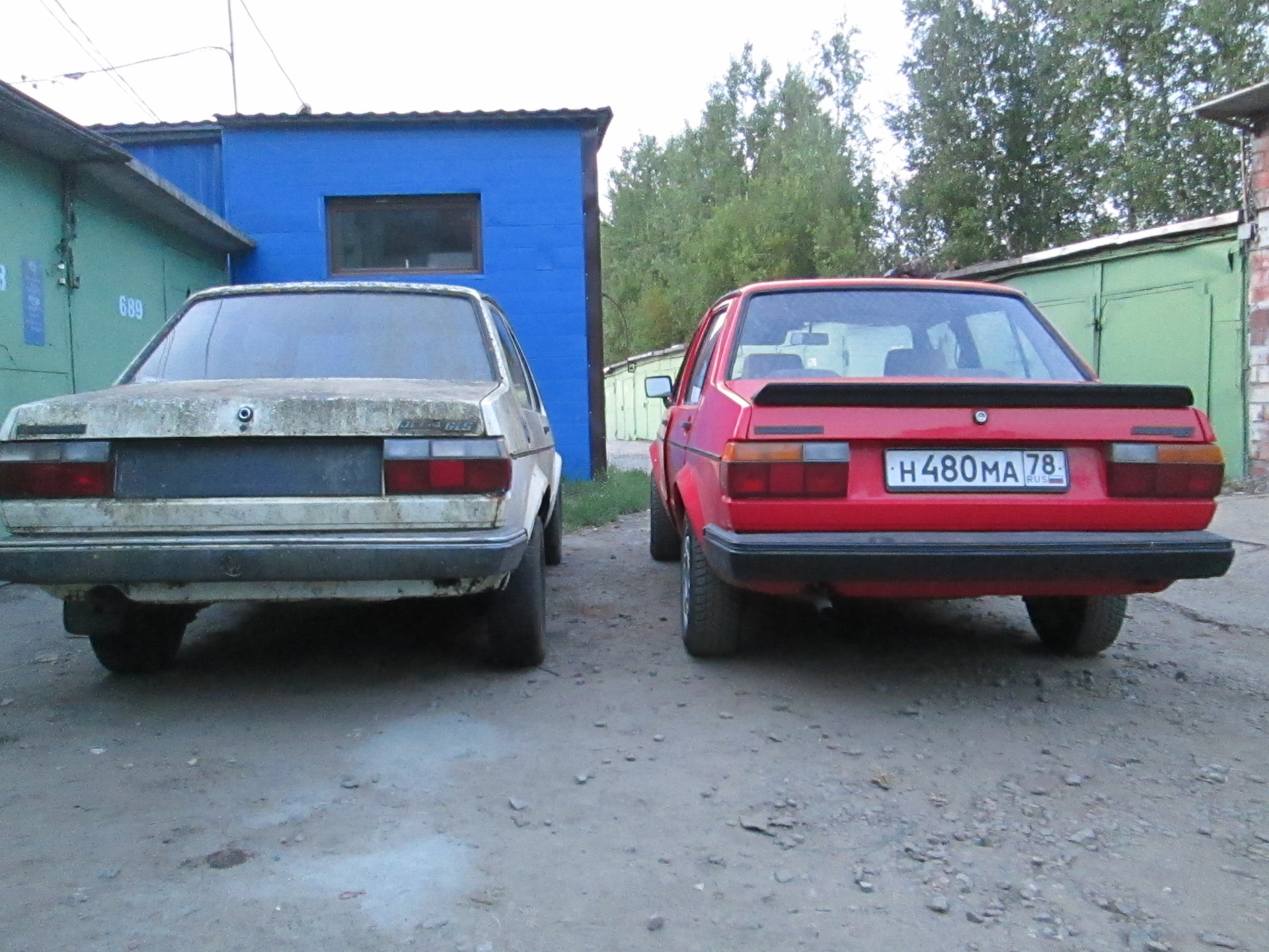 Лучше синица в руках, чем журавль в небе. — Volkswagen Jetta I, 1,5 л ...