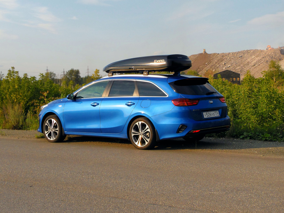 Kia Ceed SW путешествие Норвегия