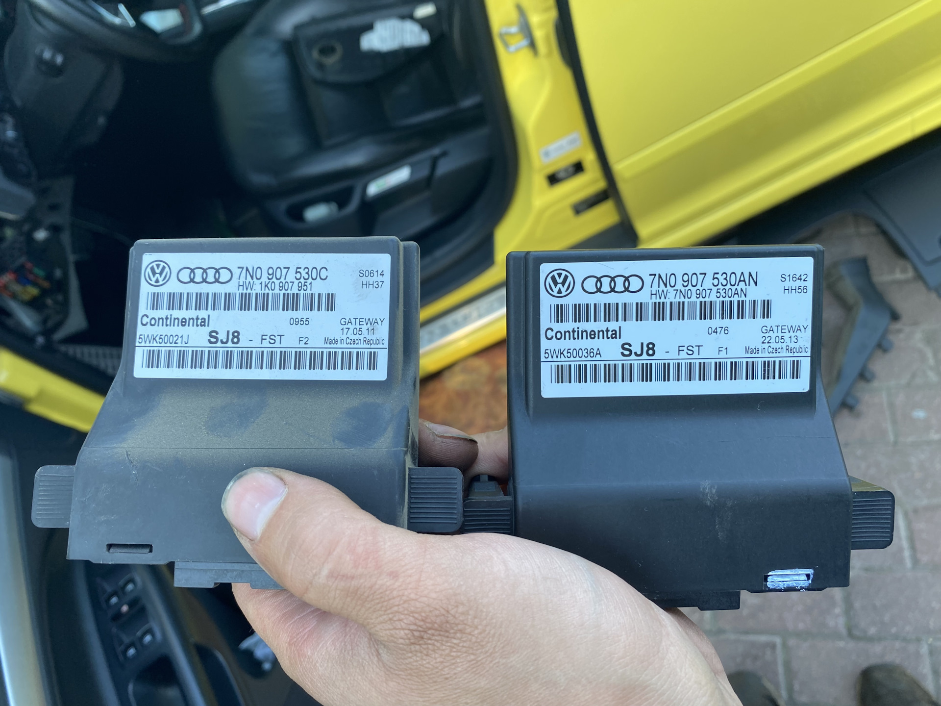 Замена блока GATEWAY 7N0907530AN — Skoda Octavia RS A5 Mk2, 2 л, 2011 ...