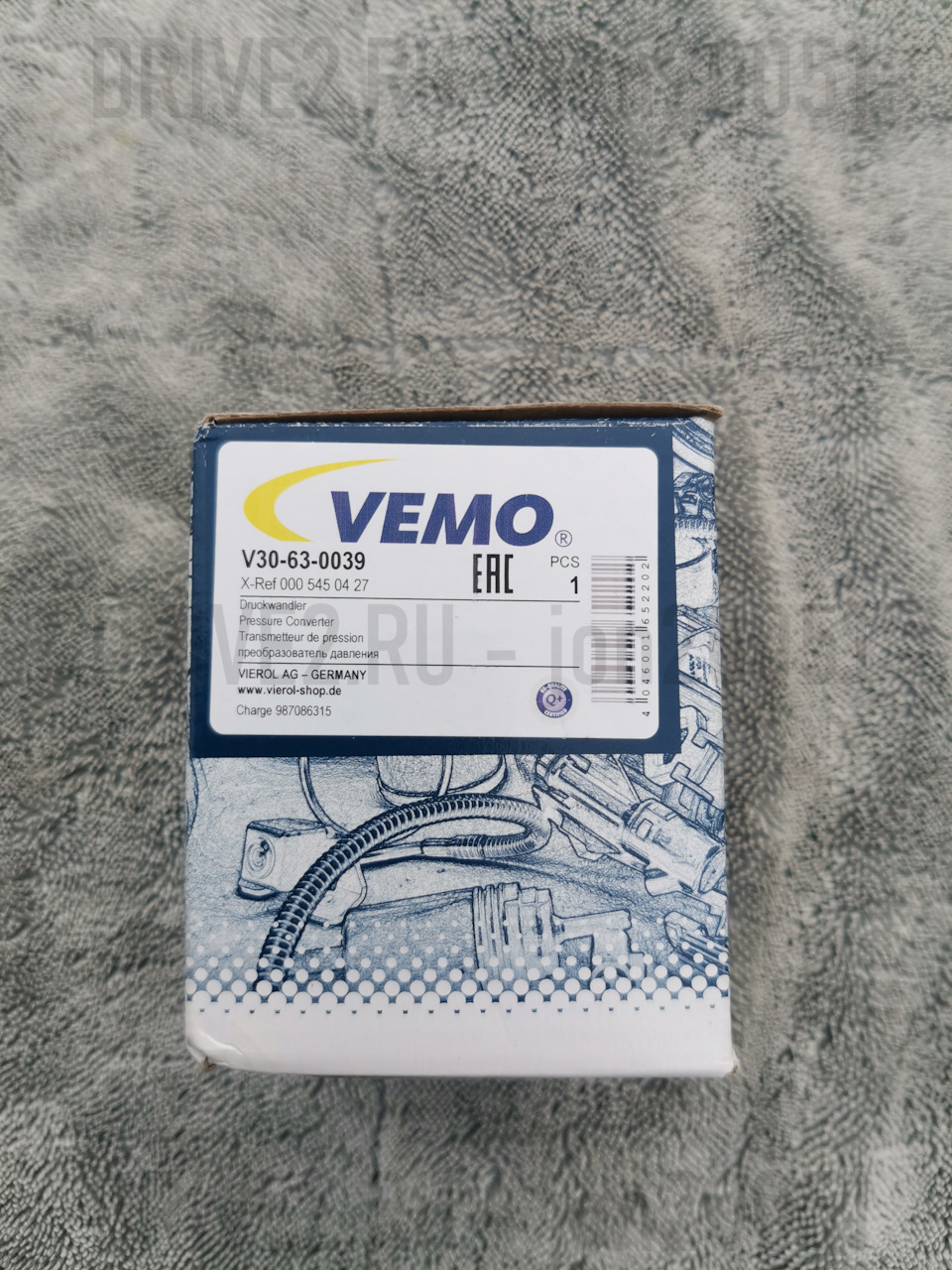 Клапан рециркуляции отработанных газов Vemo V30-63-0039 / Mercedes / A 000  545 04 27 — Mercedes-Benz S-Class (W140), 3 л, 1997 года | запчасти | DRIVE2