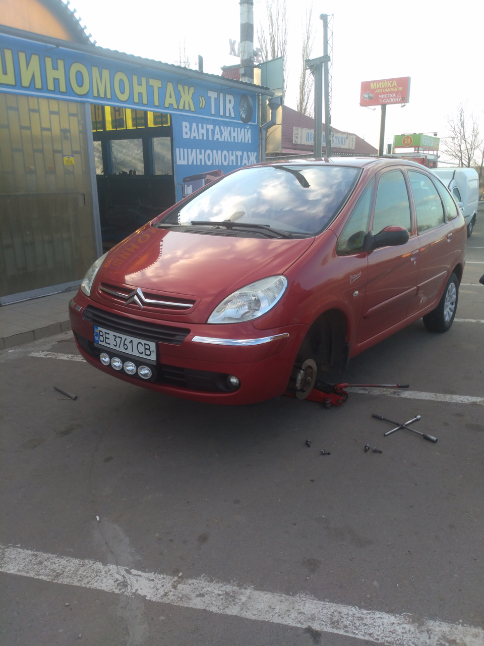 Пришла весна! — Citroen Xsara Picasso, 1,6 л, 2006 года | шины | DRIVE2