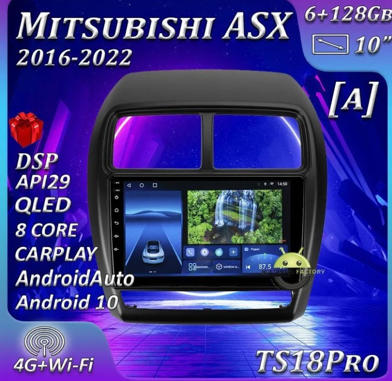 19 Магнитола TS18PRO на Mitsubishi ASX — Mitsubishi ASX, 1,6 л, 2019 ...