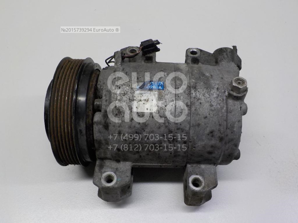 926002216R Компрессор кондиц RENAULT | Запчасти на DRIVE2