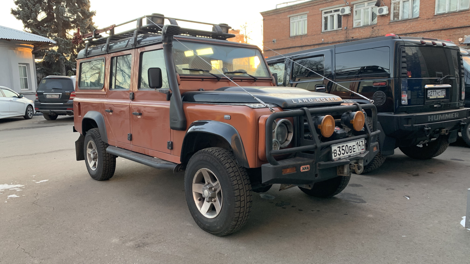 Land Rover Defender 2.4 дизельный 2008 | (Пожарник) на DRIVE2