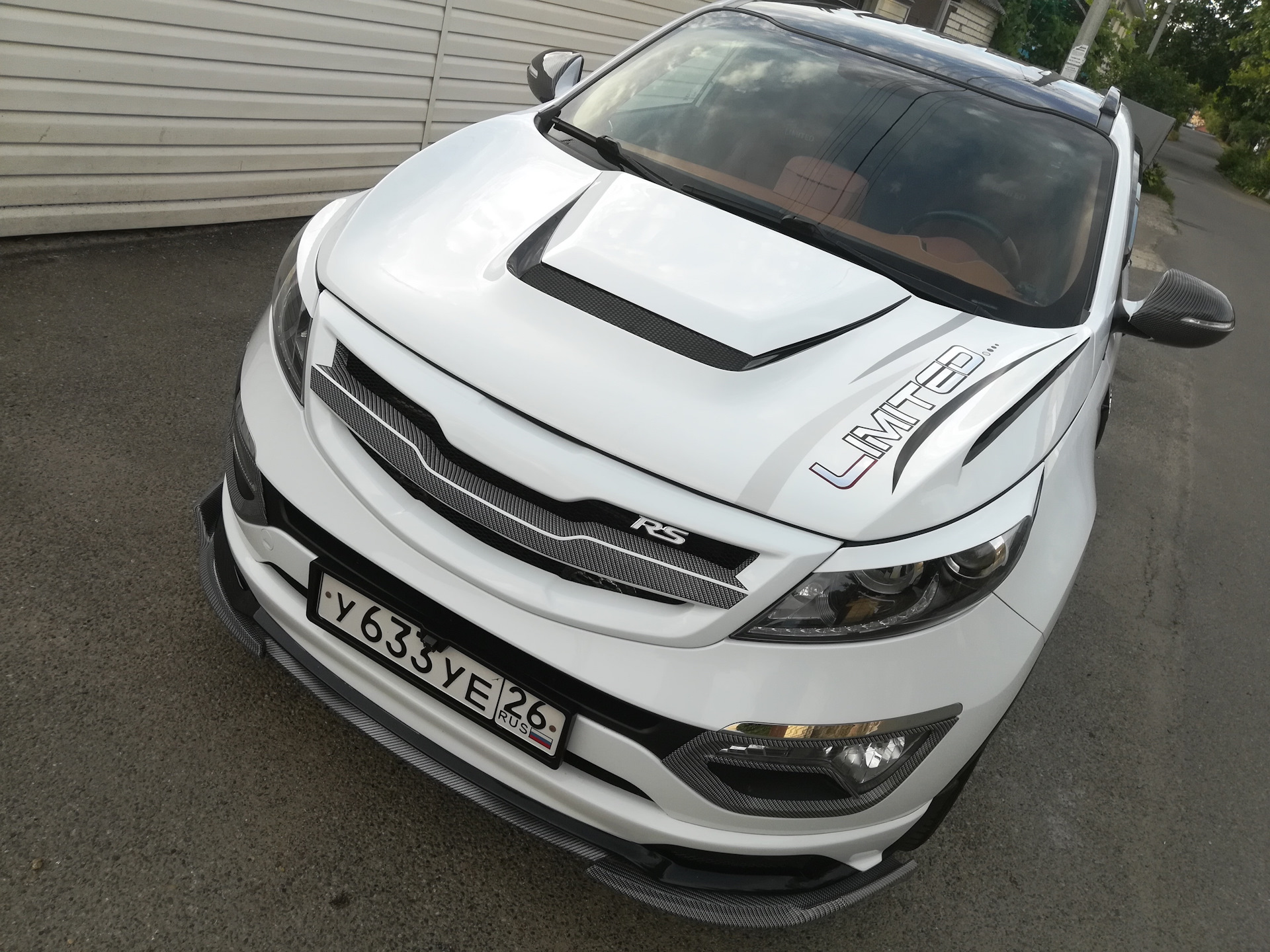 Limited губа и диффузор… — KIA Sportage (3G), 2 л, 2013 года | тюнинг |  DRIVE2