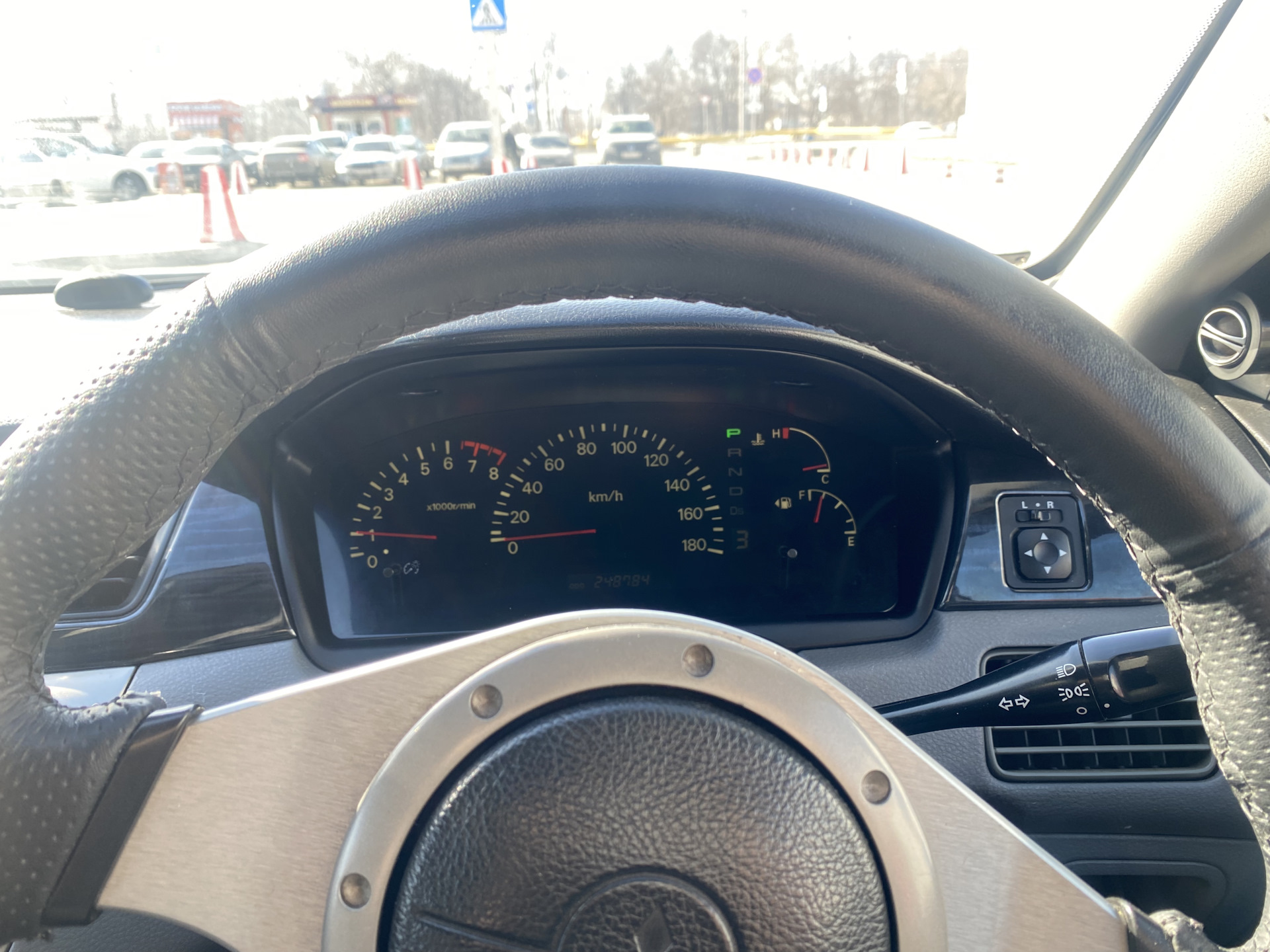 Оптитронная панель приборов — Mitsubishi Lancer IX, 1,5 л, 2003 года ...