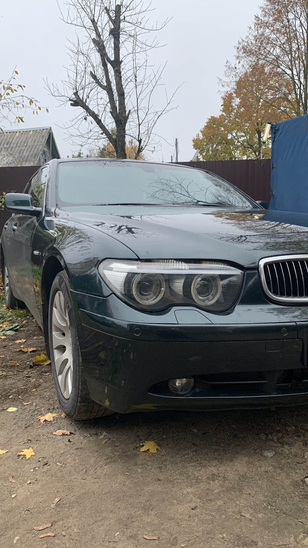 BMW e65 доп ходовые огни и бегающий поворотник — BMW 7 series (E65/E66 ...
