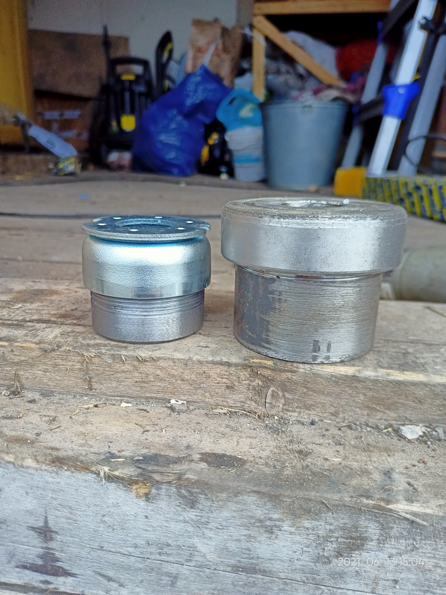 Переделка передних амортизаторов в разборные — SsangYong Actyon (2G), 2 ...