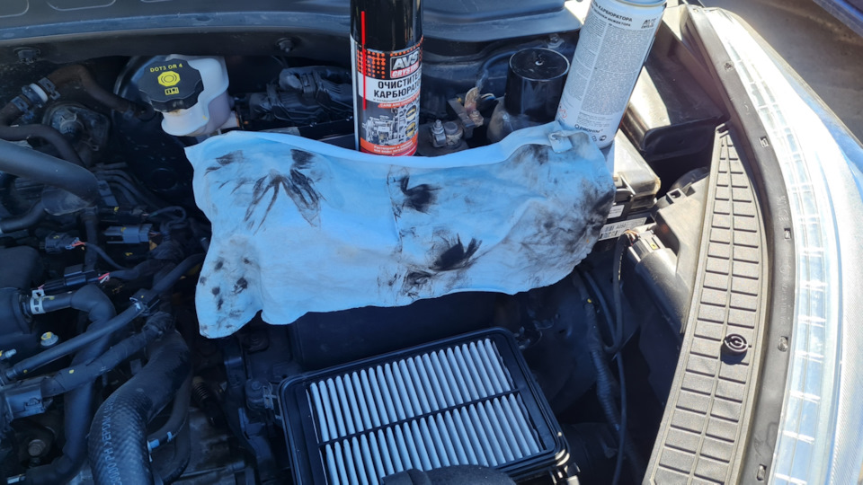 Нужно ли чистить узел дроссельной заслонки? — Hyundai Creta (1G), 1,6 л ...