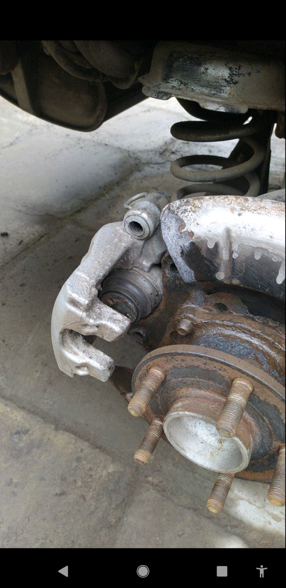 Заменил тормозные диски и колодки Ford Focus 3 — Ford Focus Sedan III ...