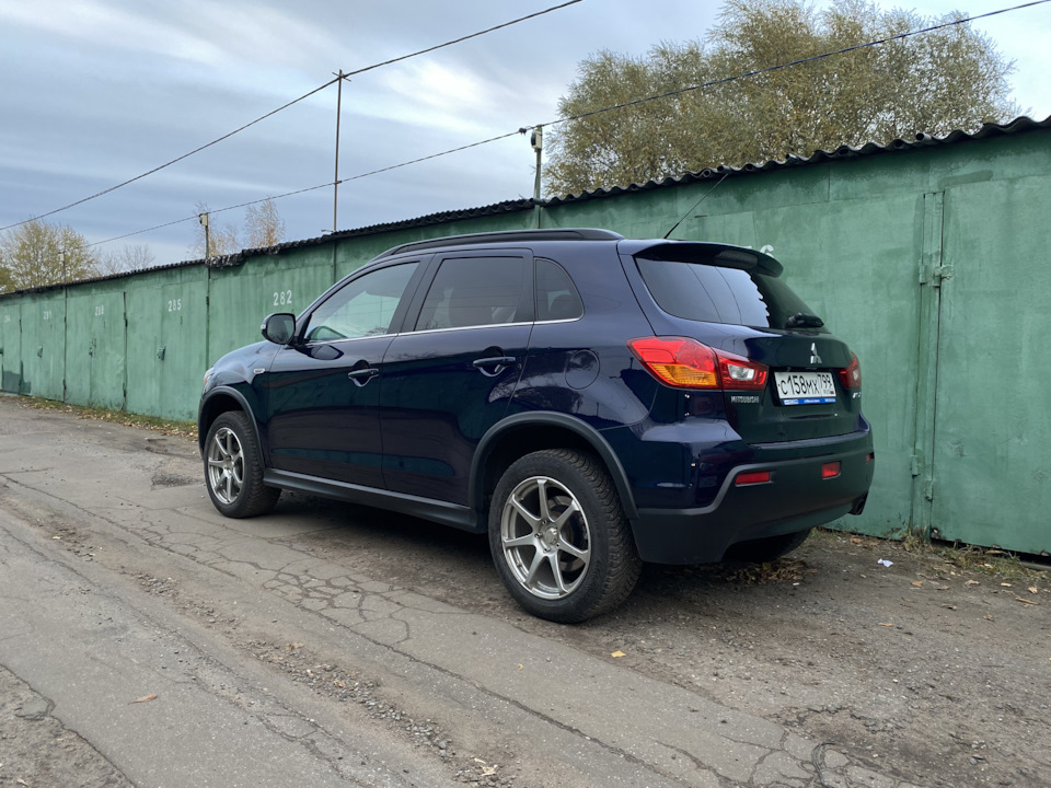 Масло/ топливный фильтр/ колёса — Mitsubishi ASX, 2 л, 2012 года ...