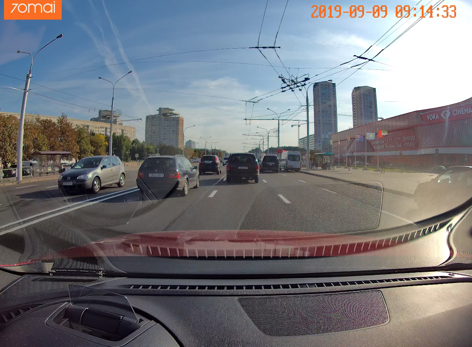 70mai dash cam pro наблюдение за припаркованным авто
