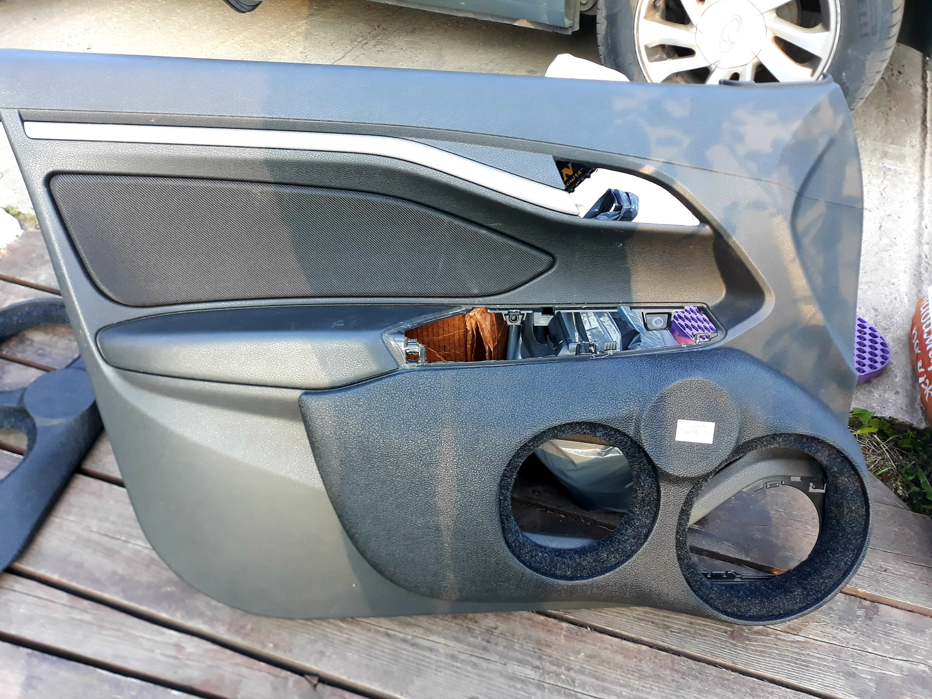 Дверная карта веста автозвук