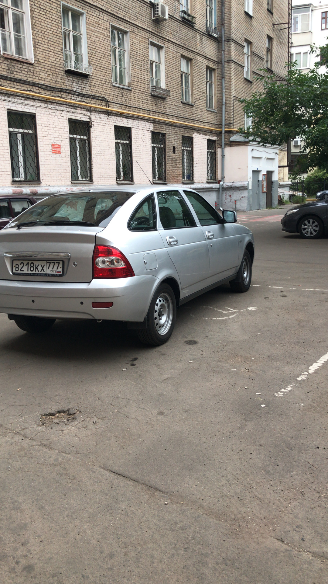 Штампы — Lada Приора хэтчбек, 1,6 л, 2012 года | колёсные диски | DRIVE2