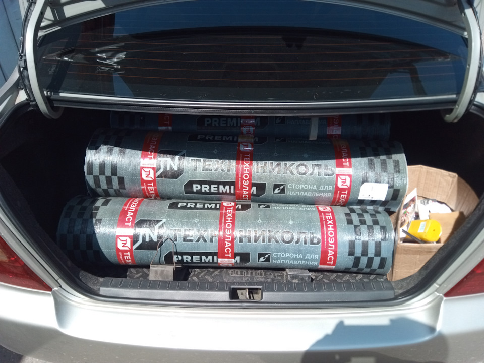 Перекрыл крышу гаража — DRIVE2