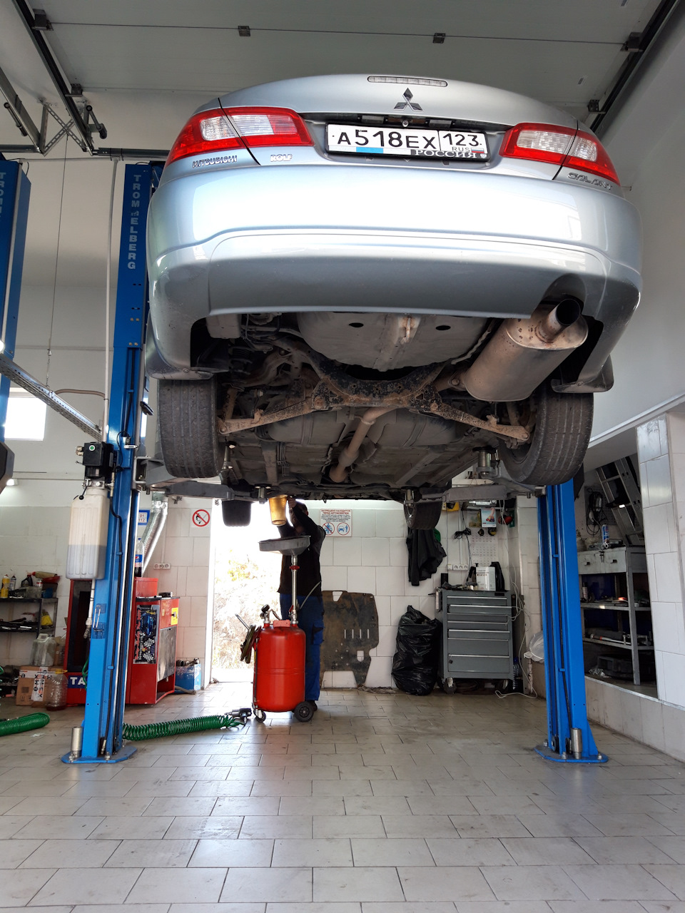 Неполная Замена жижи АКПП "F4A4BK4L1Z" в "Пилот" на Волгоградской 99 ...