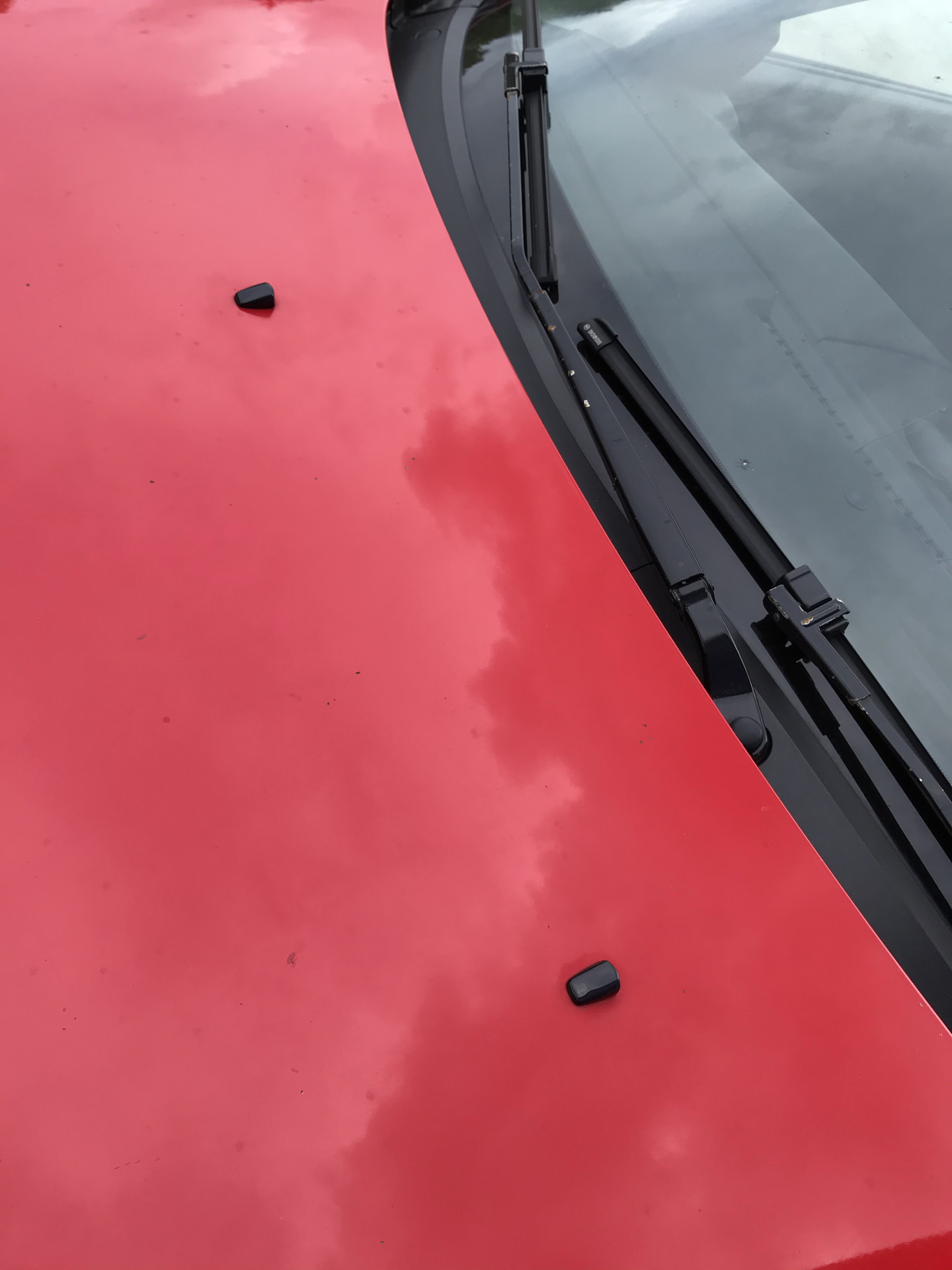 Веерные форсунки омывателя лобового стекла — Mazda 3 (1G) BK, 1,6 л ...