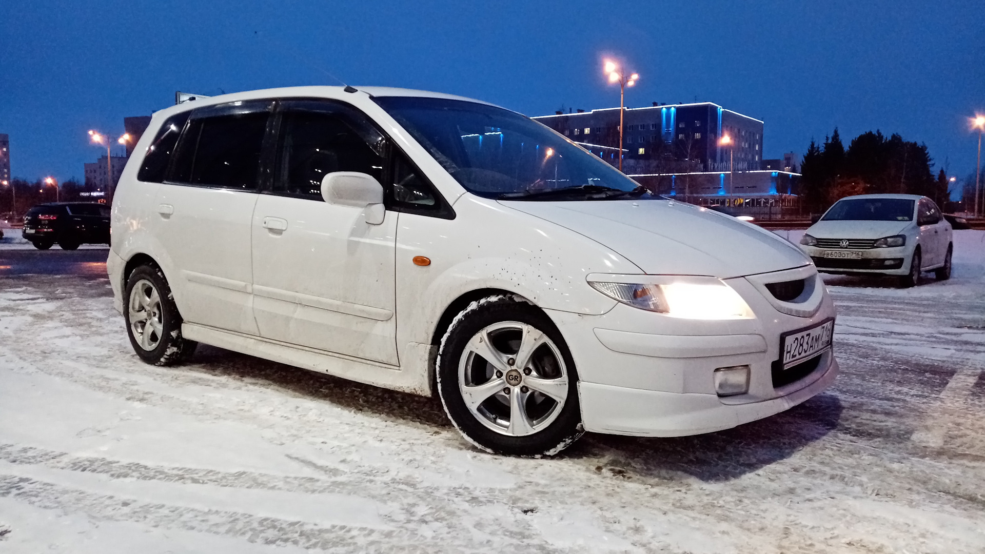 Mazda Premacy (1G) 1.8 бензиновый 2001 | 👍Белый👍 на DRIVE2