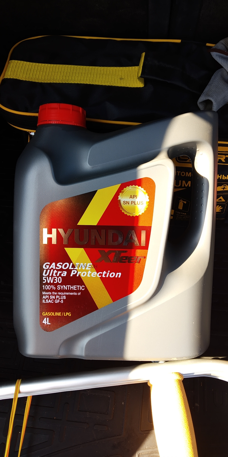 Замена масла, пыльника рулевого наконечника… — Hyundai i30 (2G), 1,6 л ...