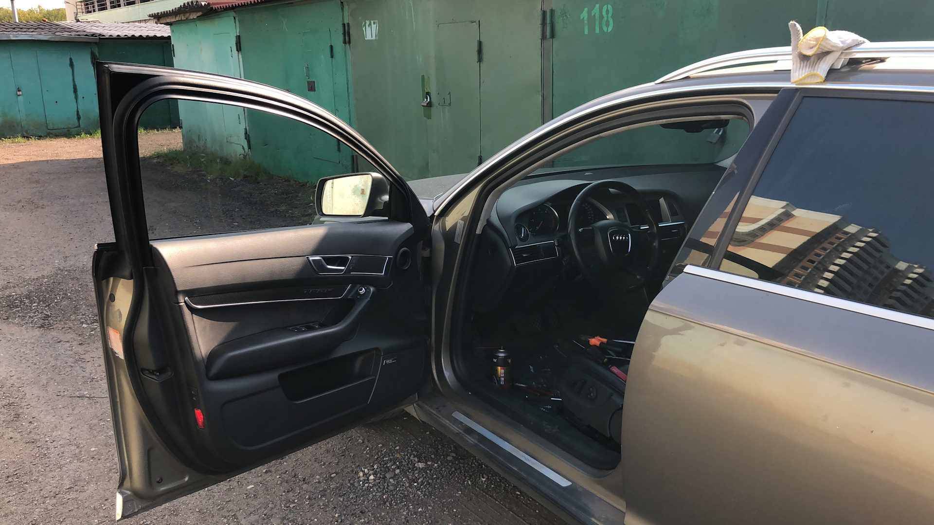 Part#32 (частичная-Установка бесключевого доступа и по мелочи ) — Audi ...