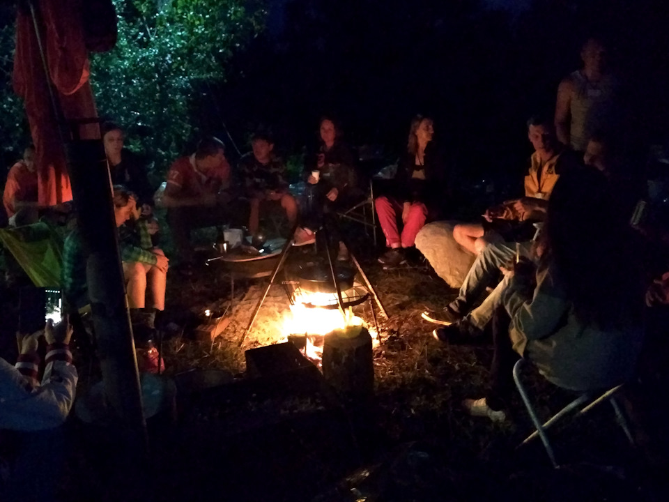 Посиделки у костра до утра — Honda Element