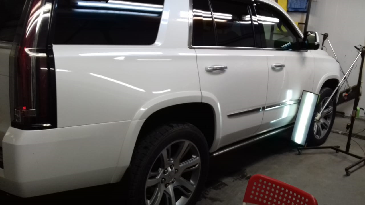 Кузовной ремонт cadillac escalade