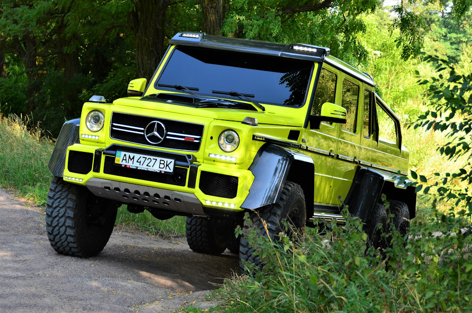 Prosto Paru Horoshih Fotok G Wagen 6x6 Samodelka Mercedes Benz G Class 5 0 Liter 01 Year On Drive2