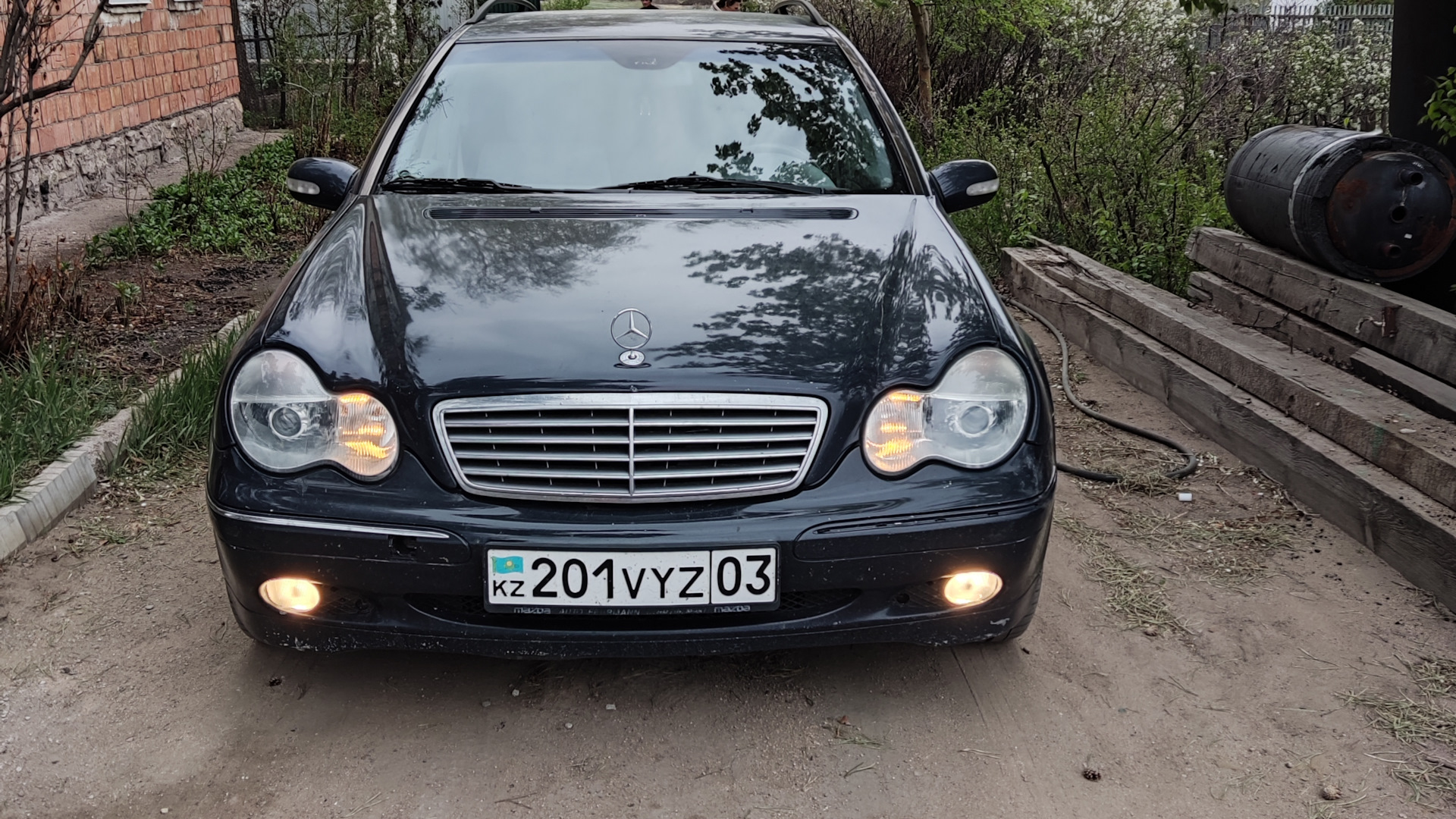 Mercedes-Benz C-class Estate (S203) 2.0 бензиновый 2001 | 2.0 kompressor на  DRIVE2