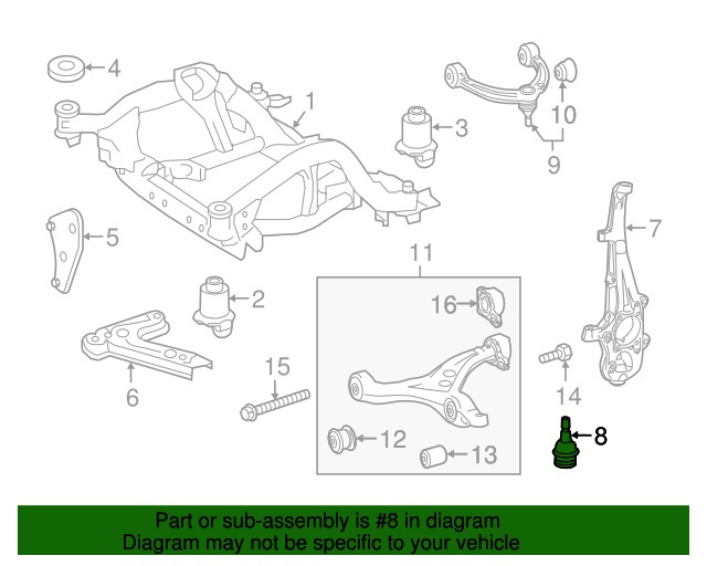 A1663300235 Шарнир подвески Mercedes | Запчасти на DRIVE2