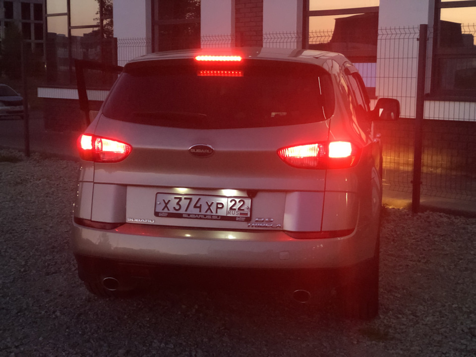 Стоп сигналы — Subaru Tribeca B9, 3 л, 2007 года | своими руками | DRIVE2