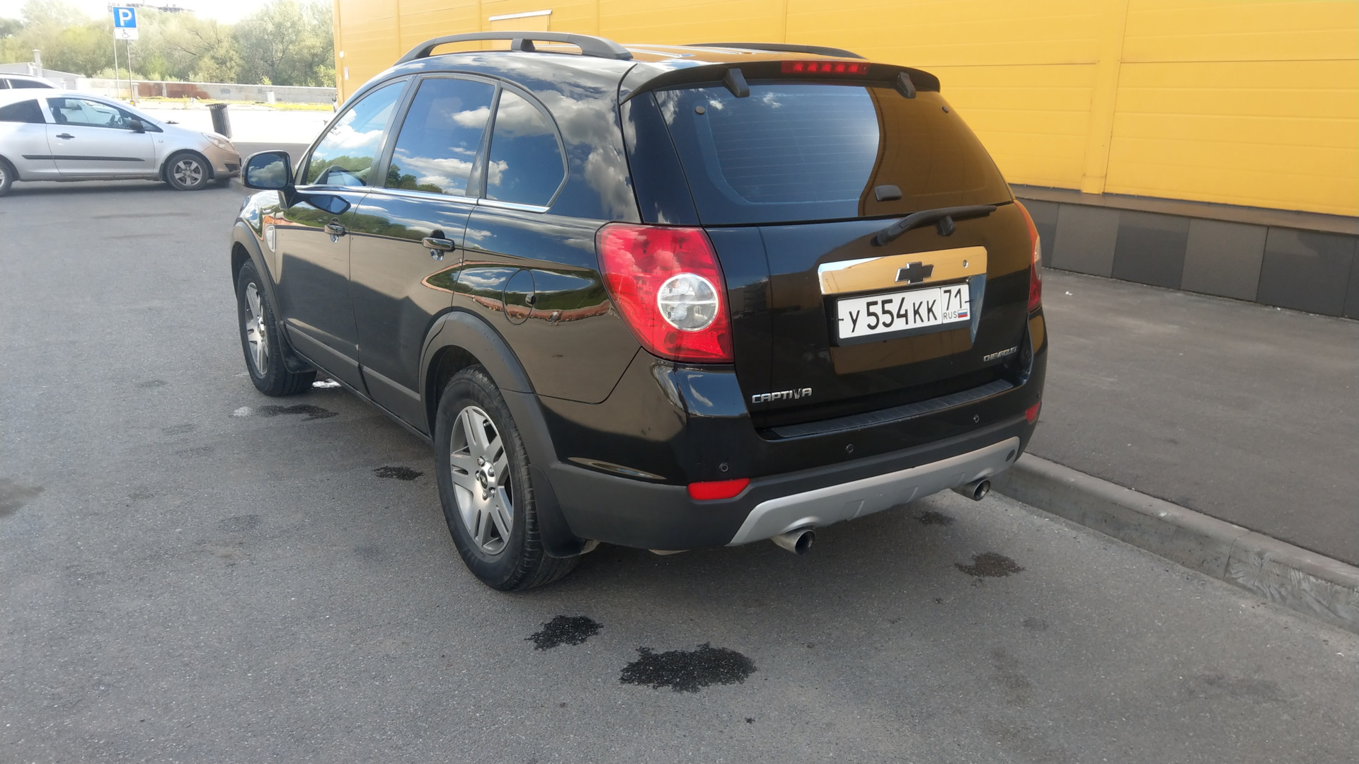 Chevrolet Captiva (1G) 2.4 бензиновый 2008 | Черная Капа на DRIVE2