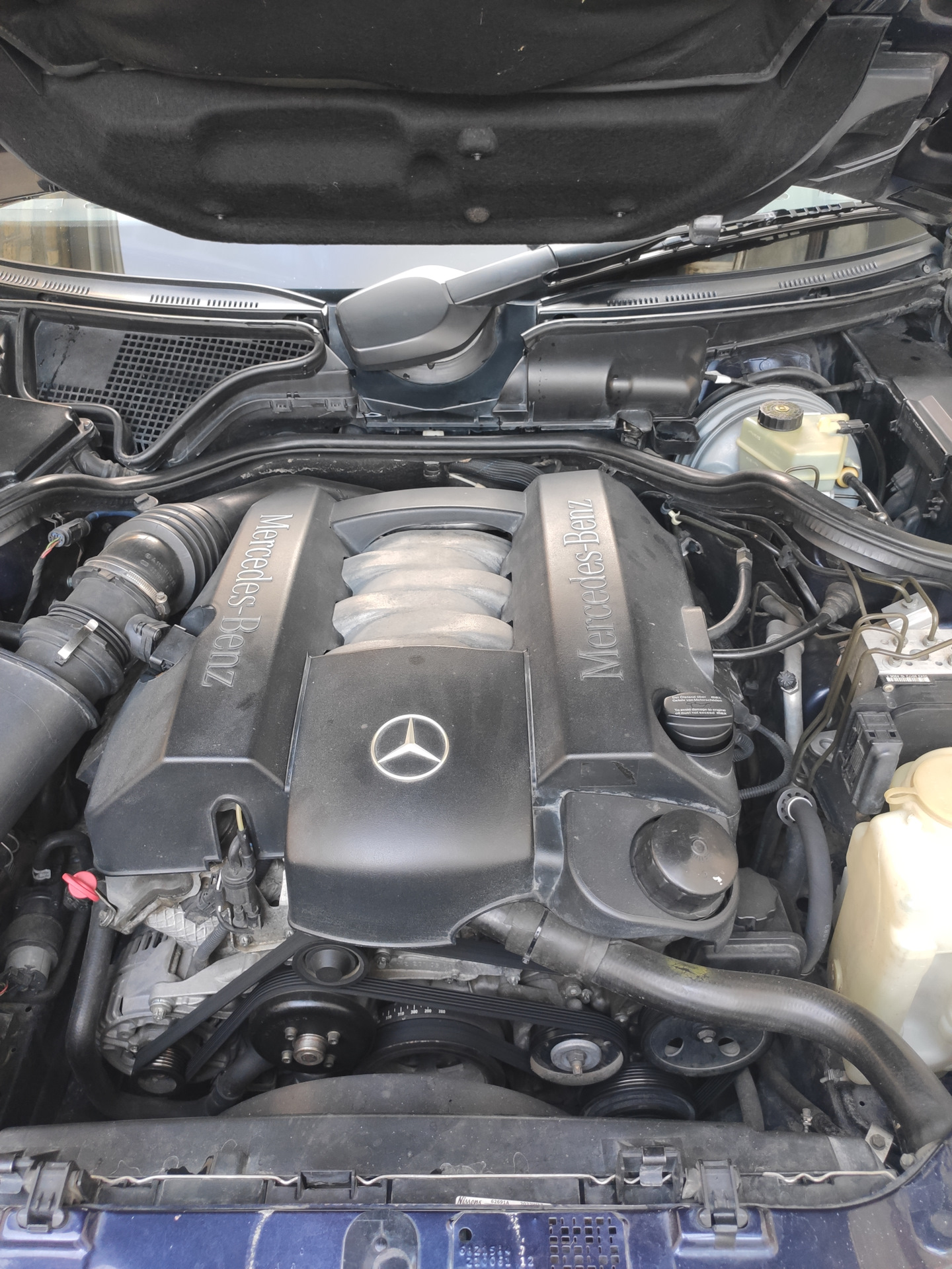 Плюсовой провод ПТФ и Дальнего света? — Mercedes-Benz E-Class (W210), 2 ...