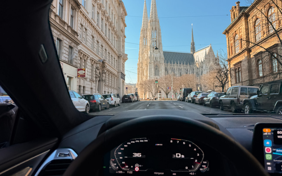 В Вене как всегда очень приятно. — BMW M8 (F92)