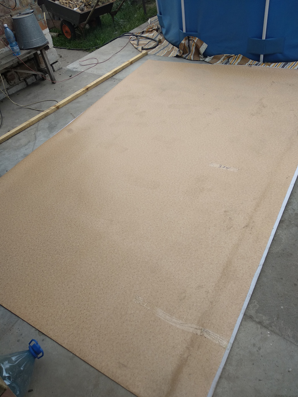 Химчистка с разборам и замена линолеума — Mercedes-Benz T1, 2,9 л, 1992 ...