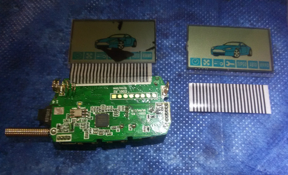 68. Замена жк-дисплея брелка сигнализации Starline A91 — Hyundai Accent ...