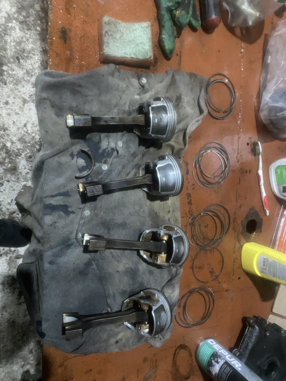 Подскажите тепловой зазор колец — Mazda 6 (1G) GG, 1,8 л, 2006 года ...