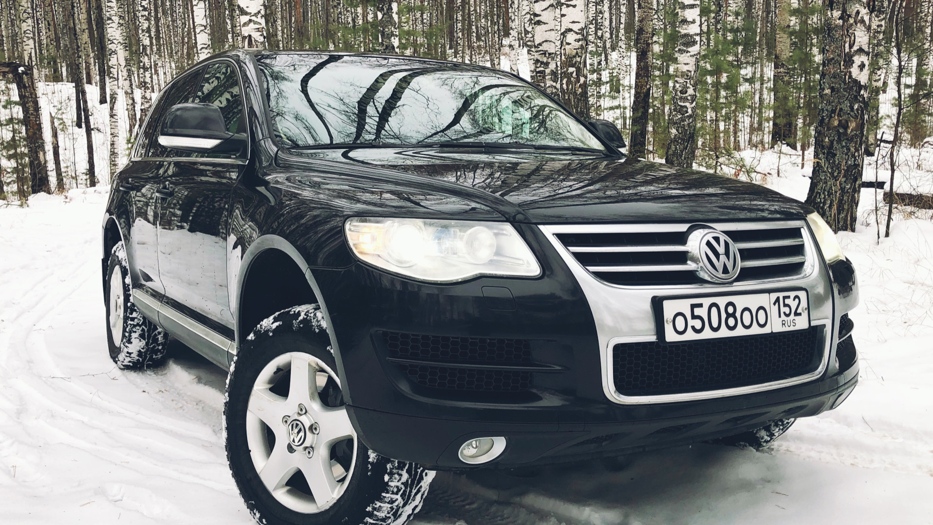 Продажа Volkswagen Touareg (1G) 2008 (бензин, АКПП) — с историей  обслуживания — DRIVE2.RU