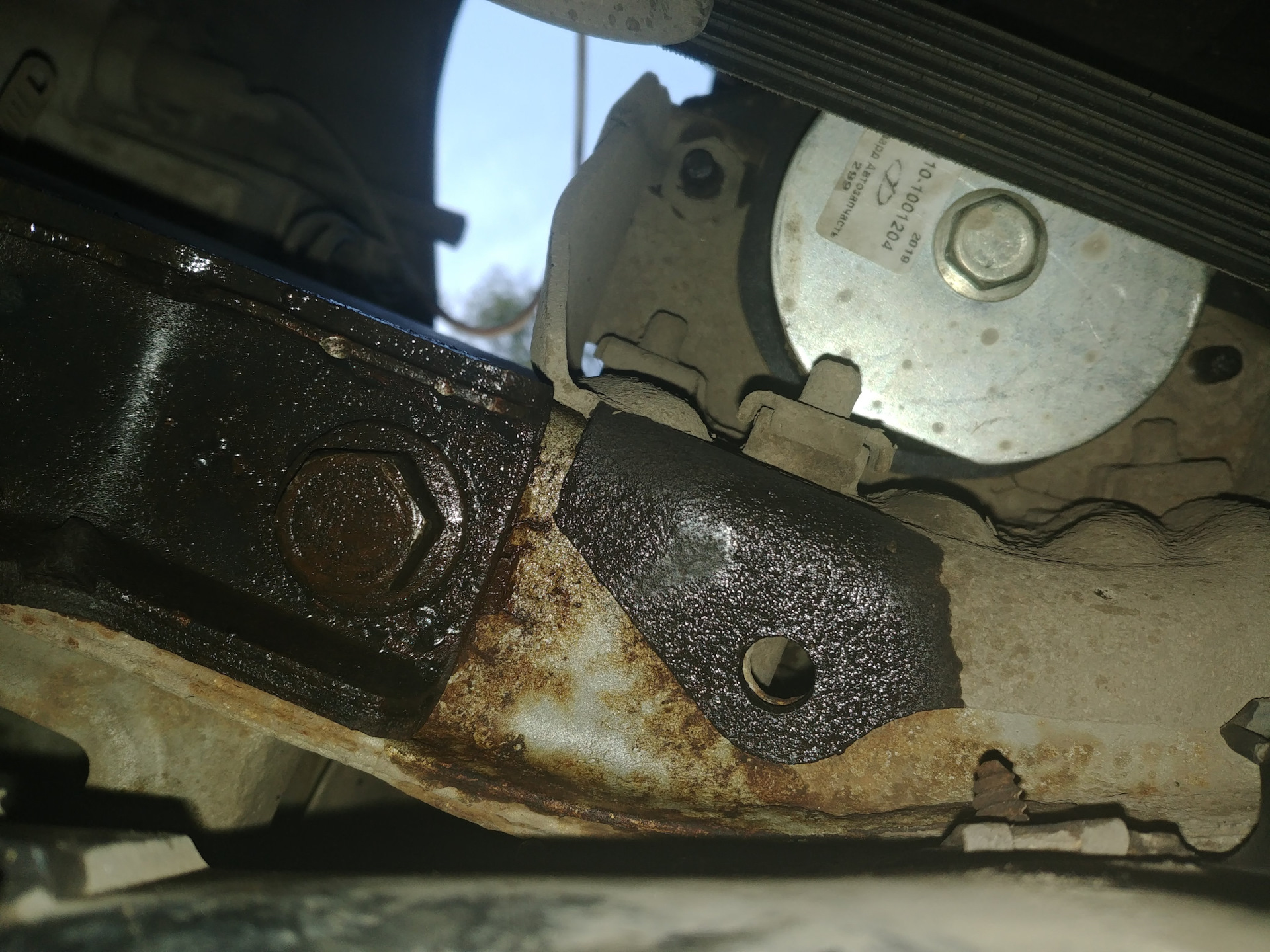 Замена подушек двигателя на ваз 2110 своими руками. — Lada 21103, 1,5 л ...